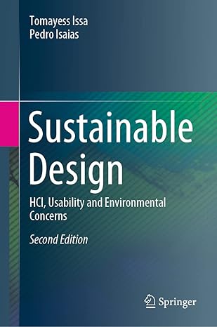sustainable design hci usability and environmental concerns 1st edition tomayess issa ,pedro isaias