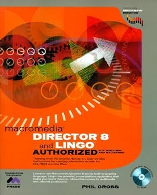director 8 and lingo authorized 1st edition phil gross 0201702622, 978-0201702620