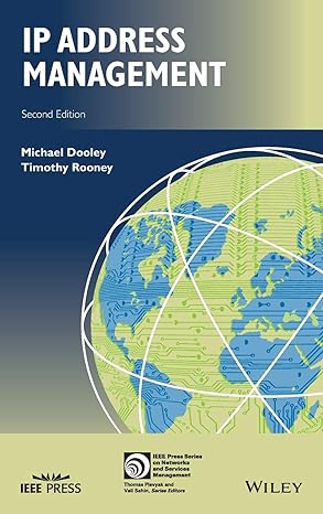 ip address management 1st edition timothy rooney ,michael dooley 111969227x, 978-1119692270