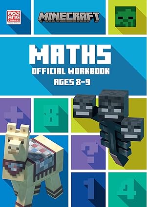 minecraft maths ages 8 9 official workbook 1st edition collins ks2 0008462771, 978-0008462772