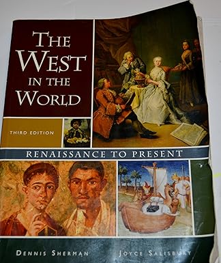 the west in the world renaissance to present 1st edition dennis sherman ,joyce salisbury 0073316717,