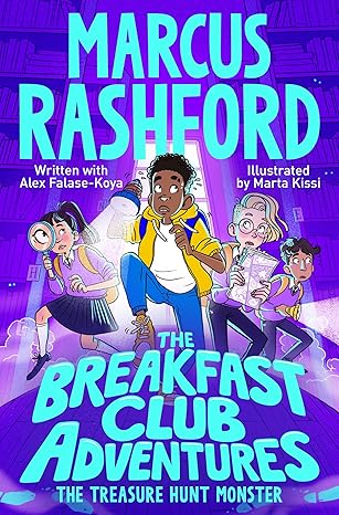 the treasure hunt monster 1st edition marcus rashford ,marta kissi 1035025574, 978-1035025572