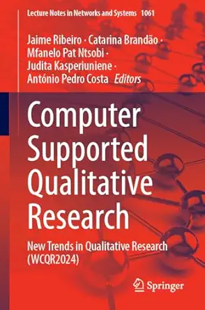 computer supported qualitative research new trends in qualitative research 1st edition jaime ribeiro