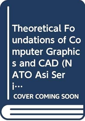 theoretical foundations of computer graphics and cad 1st edition j e bresenham 0387195068, 978-0387195063