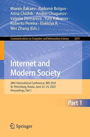 internet and modern society 28th international conference ims 2025 st petersburg russia june 23a 25 2025