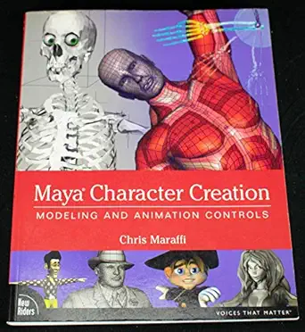 maya character creation modeling and animation controls 1st edition chris maraffi 0735713448, 978-0735713444
