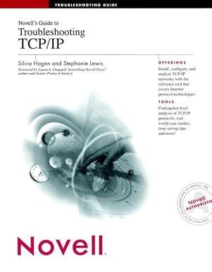 novells guide to troubleshooting tcp/ip 1st edition silvia hagen ,stephanie lewis 0764545620, 978-0764545627
