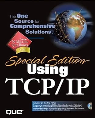 using tcp/ip 1st edition john ray 0789718979, 978-0789718976