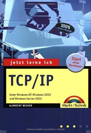 jetzt lerne ich tcp/ip 1st edition albrecht becker 3827266033, 978-3827266033