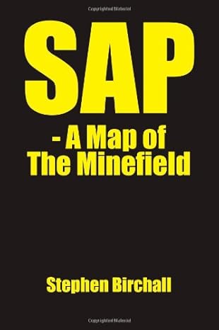 sap a map of the minefield 1st edition stephen birchall 1420873873, 978-1420873870
