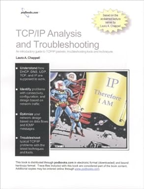 tcp/ip analysis and troubleshooting 1st edition laura chappell ,norman felchle 1893939014, 978-1893939011
