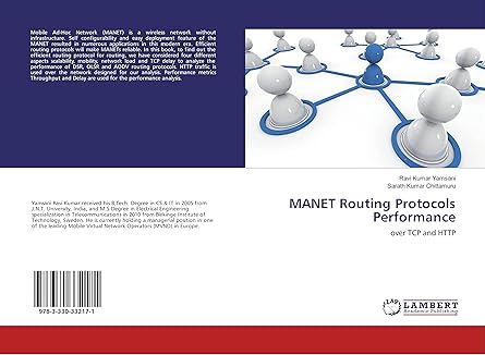 manet routing protocols performance over tcp and http 1st edition ravi kumar yamsani ,sarath kumar chittamuru