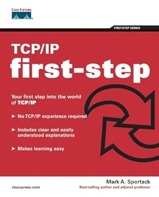 tcp/ip first step 1st edition mark a sportack 1587201089, 978-1587201080