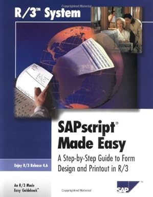 sapscript made easy 4 6 1st edition inc r/3 simplification group sap labs 1893570142, 978-1893570146