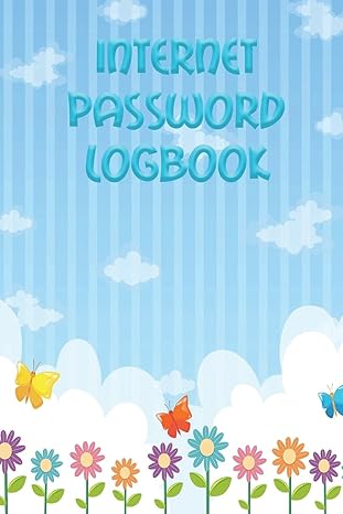 internet password logbook password organizer journal notebook logbook to keep personal internet address size