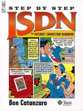 step by step isdn the internet connection handbook 1st edition ben catanzaro 0138902119, 978-0138902117