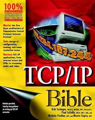 tcp/ip bible 1st edition rod scrimger 0764548425, 978-0764548420