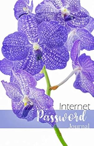 internet password journal journal 5 5 x8 5 size to keep email address log in / usernames passwords and