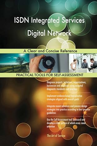 isdn integrated services digital network a clear and concise reference 1st edition gerardus blokdyk
