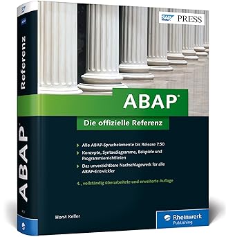 abap die offizielle referenz alle sprachelemente in abap objects bis release 7 5 1st edition horst keller