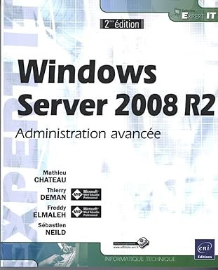 windows server 2008 r2 administration avancae 2ia me adition 1st edition neild deman 274606720x,