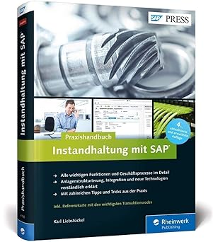 instandhaltung mit sap das praxishandbuch 1st edition karl liebsta 1/4ckel 3836241056, 978-3836241052