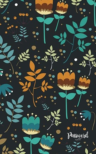 password logbook a great book to keep all confidential info handy for websites/usernames/passwords with tabs