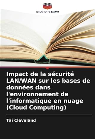 impact de la sacurita lan/wan sur les bases de donnaes dans lenvironnement de linformatique en nuage 1st