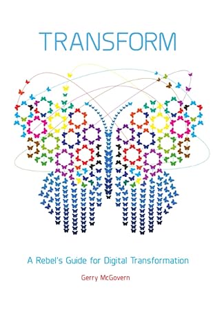transform a rebela s guide for digital transformation 1st edition gerry mcgovern 1782807381, 978-1782807384