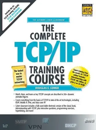 the complete tcp/ip training course boxed set 1st edition douglas e comer 0130905526, 978-0130905529