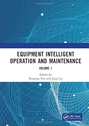 equipment intelligent operation and maintenance proceedings of the first international conference on