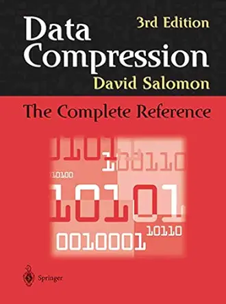 data compression the complete reference 1st edition david salomon 0387406972, 978-0387406978