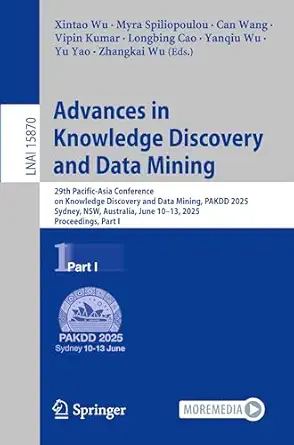 advances in knowledge discovery and data mining 29th pacific asia conference on knowledge discovery and data