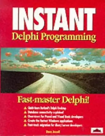 instant delphi 1st edition dave jewell 1874416575, 978-1874416579