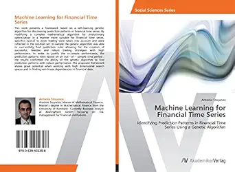 machine learning for financial time series identifying prediction patterns in financial time series using a