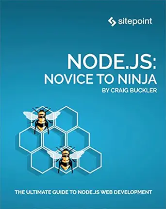 node js novice to ninja 1st edition craig buckler 1925836525, 978-1925836523