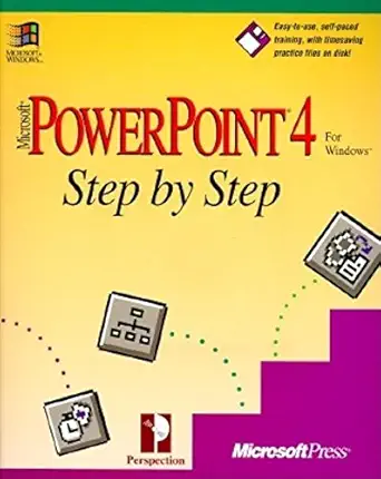 microsoft powerpoint 4 for windows step by step 1st edition steven m johnson 1556156227, 978-1556156229
