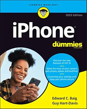 iphone for dummies 1st edition edward c baig ,guy hart davis 1119912814, 978-1119912811
