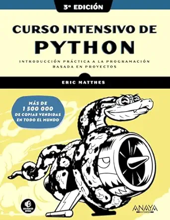 curso intensivo de python tercera edicia n 1st edition eric matthes 8441549249, 978-8441549241