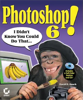 photoshop 6 i didnt know you could do that 1st edition busch 0782129188, 978-0782129182