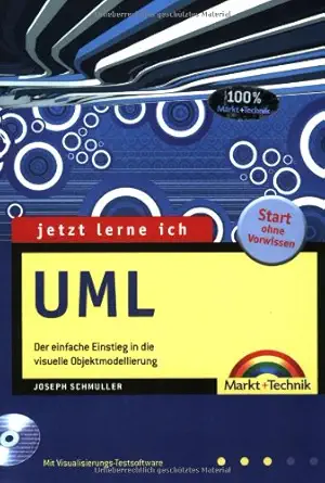 jetzt lerne ich uml 1st edition joseph schmuller 3827265916, 978-3827265913