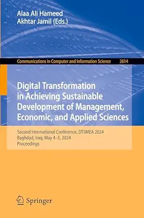 digital transformation in achieving sustainable development of management economic and applied sciences