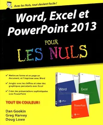 word excel et powerpoint 2013 pour les nuls 1st edition dan gookin ,greg harvey ,doug lowe ,anne leboterf