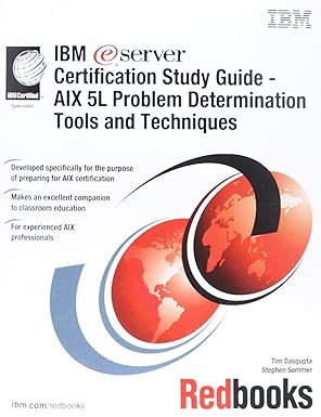 ibm certification study guide aix 5l problem determination tools and techniques 1st edition ibm redbooks