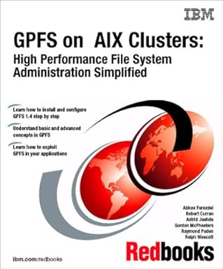 gpfs on aix clusters high performance file system administration simplified 1st edition ibm redbooks