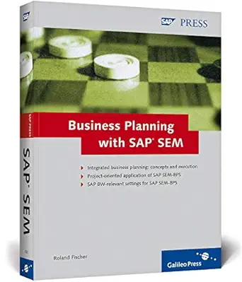 business planning with sap sem operational and strategic planning with sem bps 1st edition roland fischer
