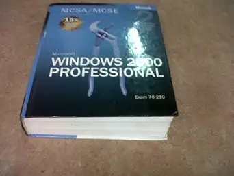 mcsa/mcse self paced training kit microsofta windowsa 2000 professional 1st edition microsoft corporation