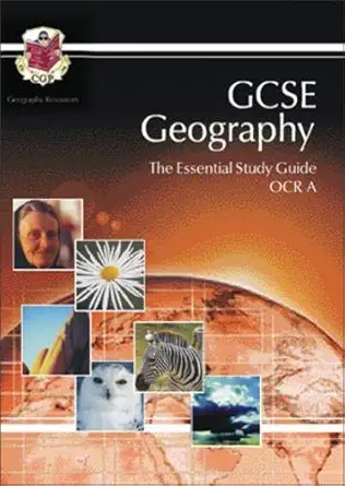 gcse geography ocr a essential study guide 1st edition richard parsons 1841462217, 978-1841462219