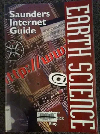 internet guide to earth science 1st edition reddick 0030188423, 978-0030188428
