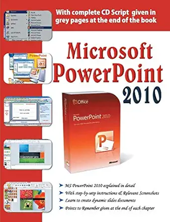 microsoft powerpoint 2010 1st edition bittu kumar 9350578840, 978-9350578841